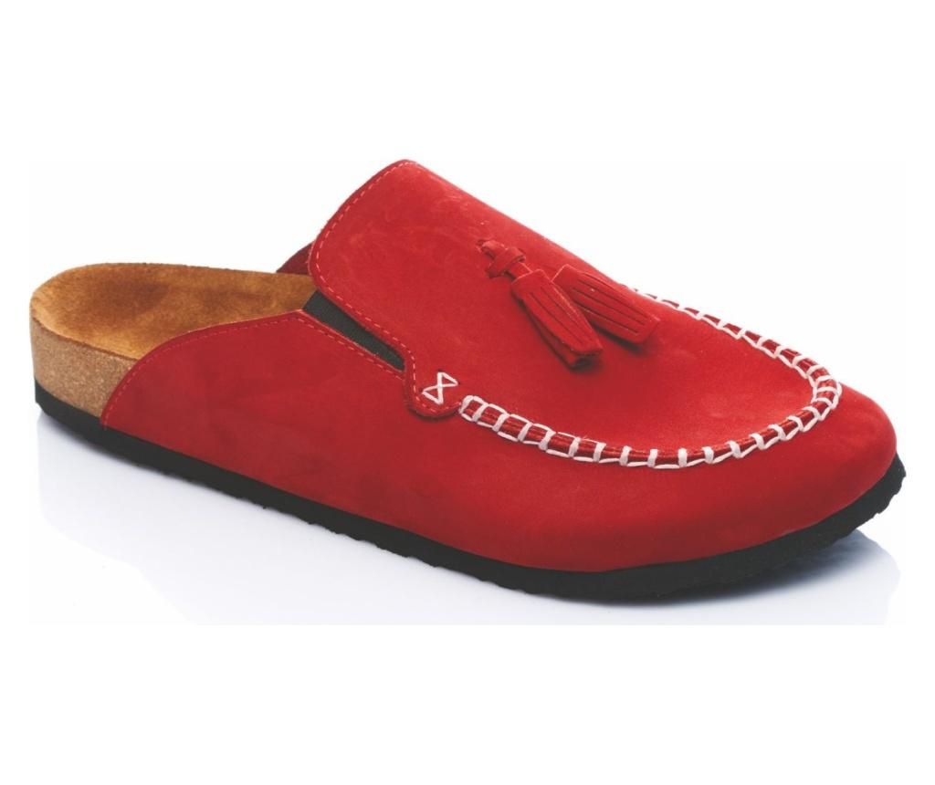 Papuci dama Robin Red 35 - Comfortfüße, Multicolor de la Comfortfüße